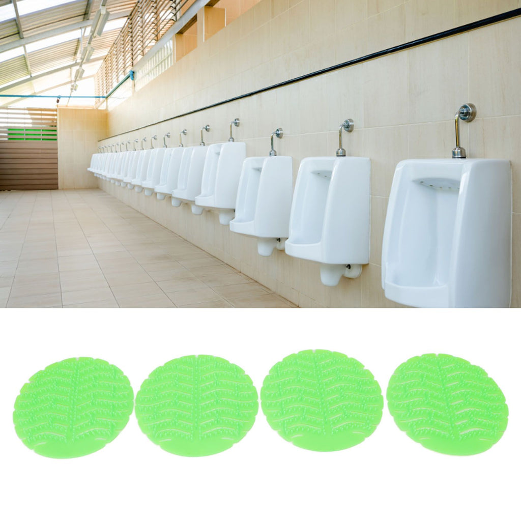 4Pcs Urinal Screen Deodorizer Reduce Odor Prevent Splash Urinal Cake for Office Company Restaurant School