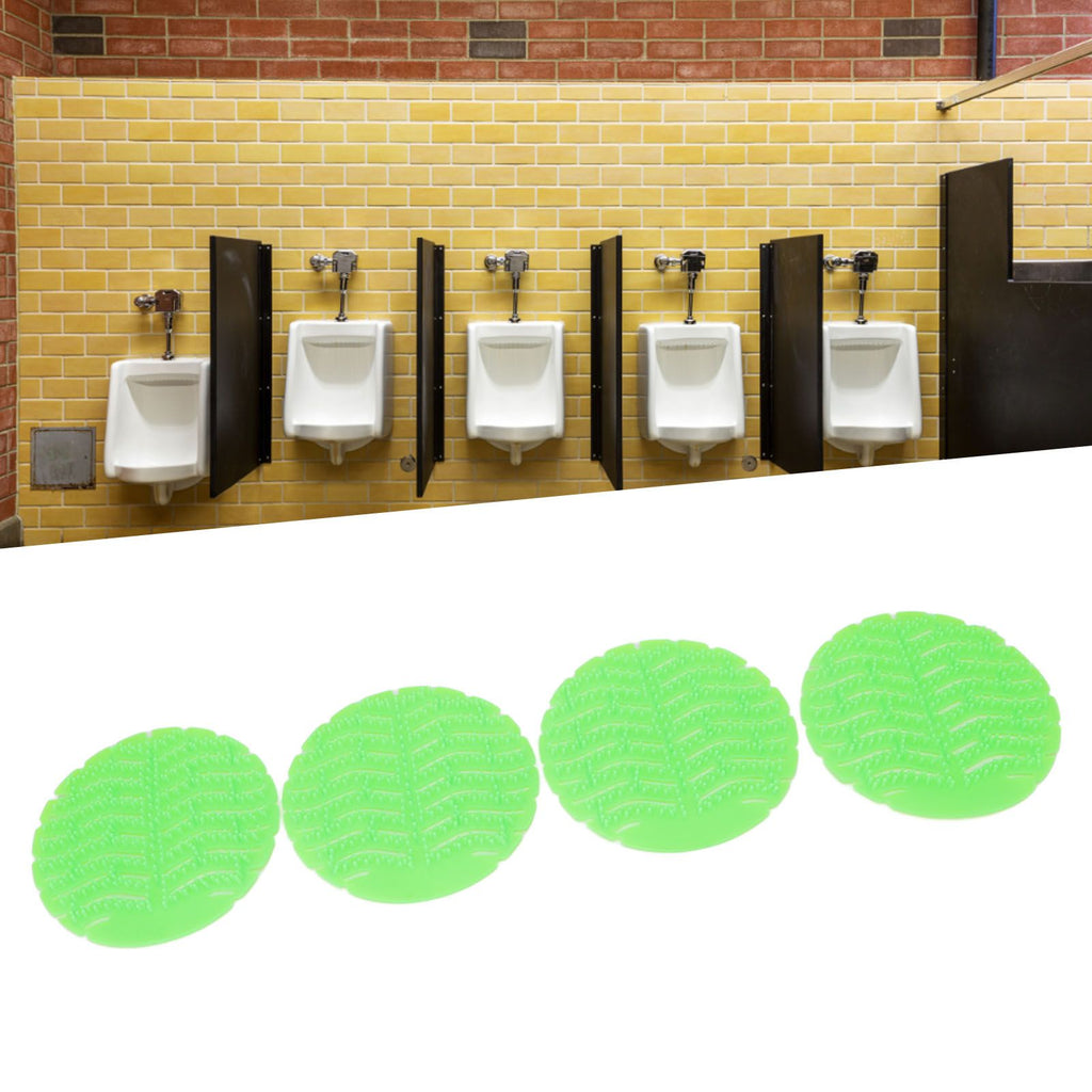 4Pcs Urinal Screen Deodorizer Reduce Odor Prevent Splash Urinal Cake for Office Company Restaurant School