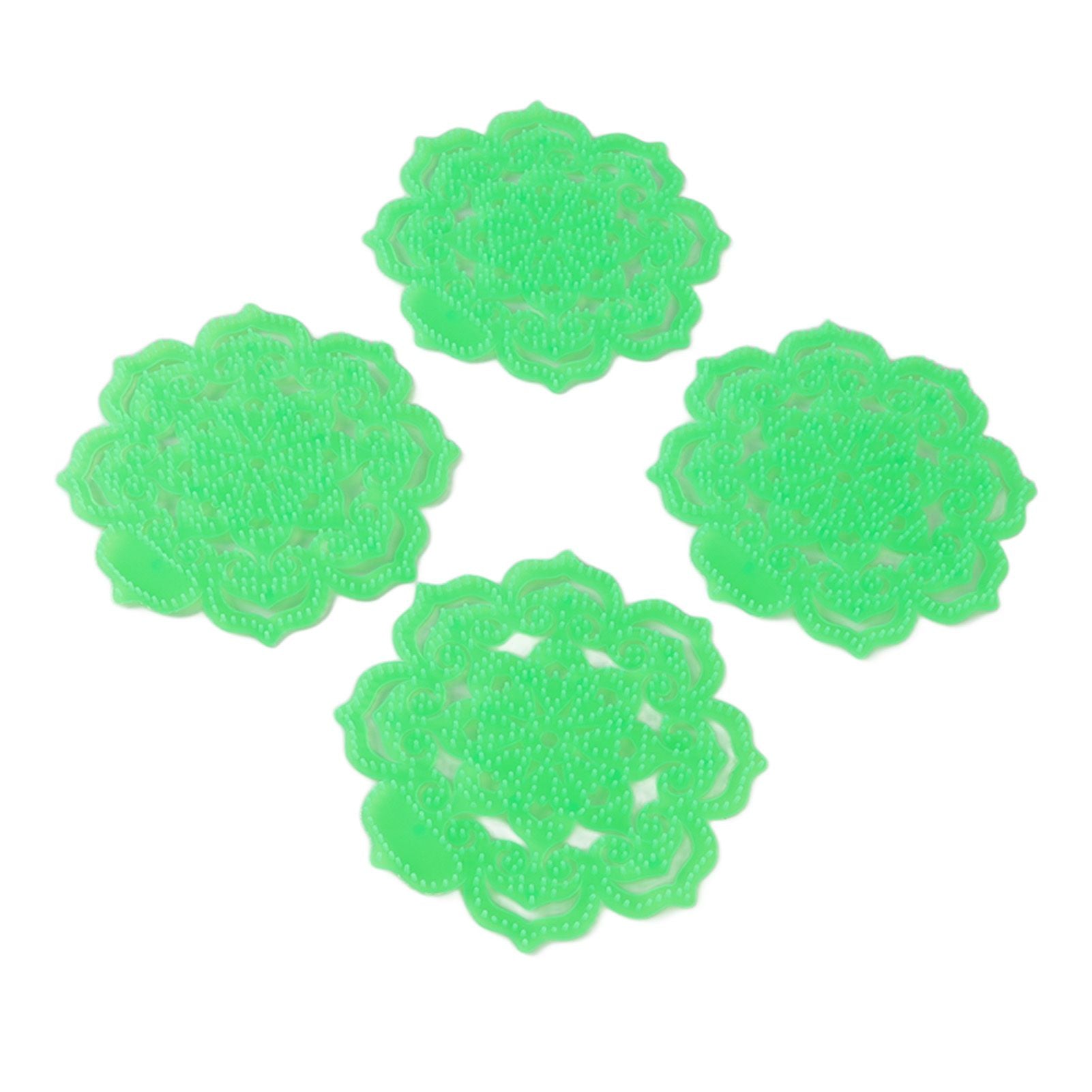 4pcs Urinal Screen Odor Proof Urinal Screen Deodorizer Urinal Splash Reducing Mats for Restaurants Office Toilet