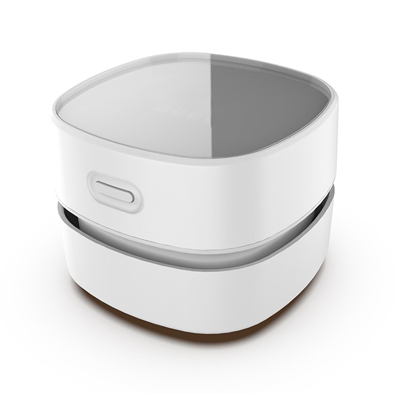 Desktop Vacuum Cleaner Mini Table Dust Sweeper Crumb Vacuum Cleaner Handheld Cordless White