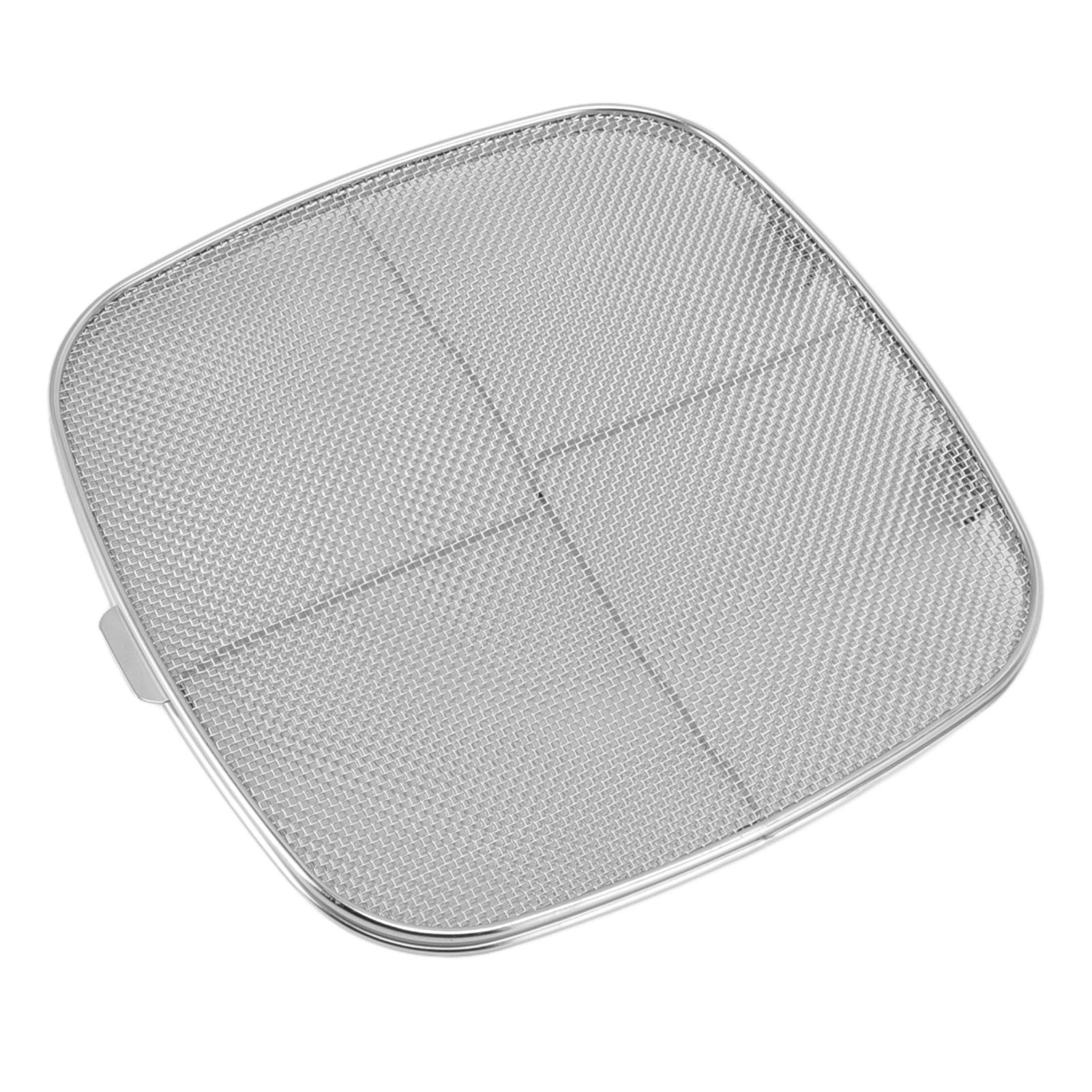 Fryer Splatter Shield for Foodi AG301 AG300C AG301C AG302 AG400 304 Stainless Steel Detachable Splatter Screen