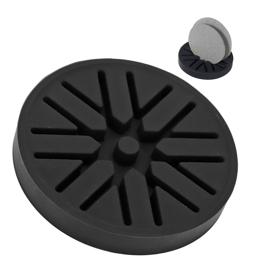 Portafilter Basket Stand Compact Small Stable Quick Drying Silicone Coffee Filters Stand Holder