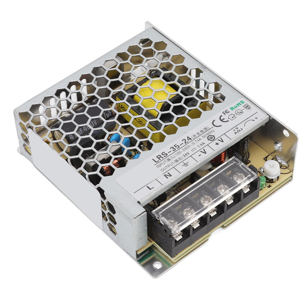 24V Switching Power Supply Universal Switch Regulated Switching Power Supply Transformer for LED Light 100‑240V LRS 35W 24V 1.5A