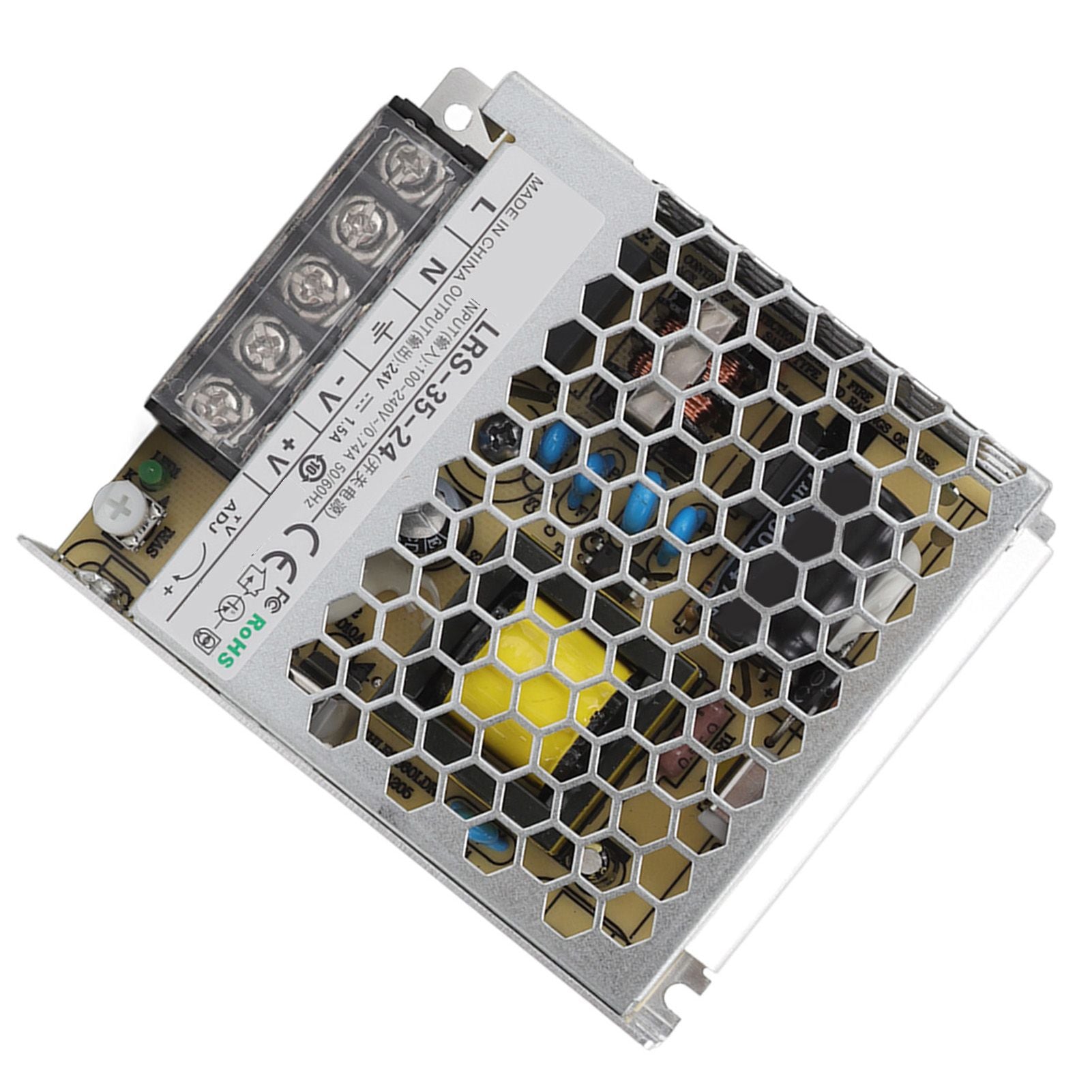 24V Switching Power Supply Universal Switch Regulated Switching Power Supply Transformer for LED Light 100‑240V LRS 35W 24V 1.5A