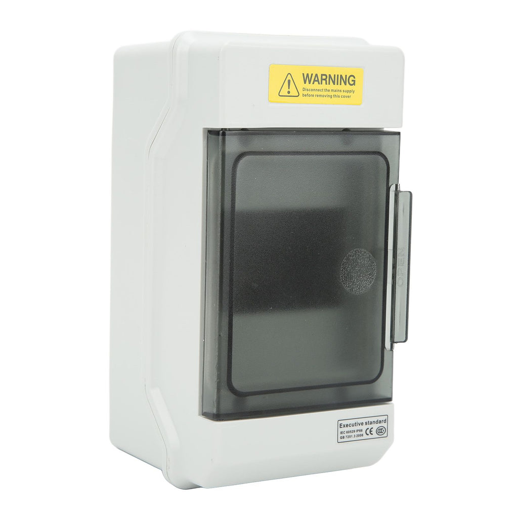Outdoor PV Distribution Box IP66 Waterproof Dustproof Power Circuit Breaker Box 4 Way Circuit with Single Copper Bar