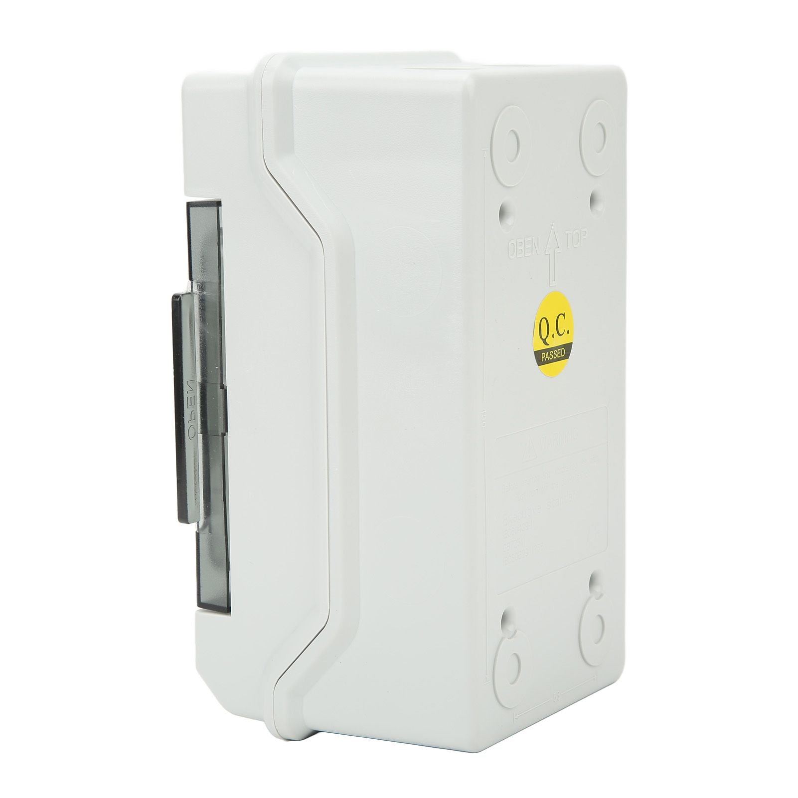 Outdoor PV Distribution Box IP66 Waterproof Dustproof Power Circuit Breaker Box 4 Way Circuit with Single Copper Bar