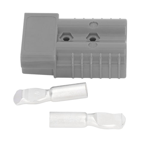 350A 600V Plug Connector SH350 Double Pole High Current Battery Quick Connector Kit for Car Solar Caravan Boat Forklift Grey
