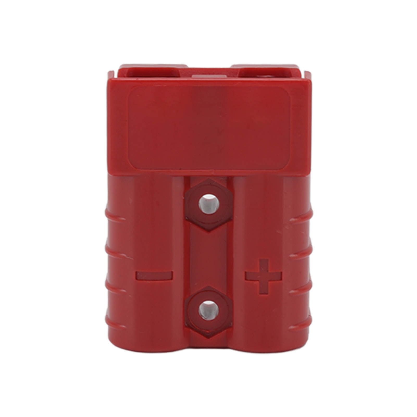50A 600V Connector Double Pole High Current Power Supply Plug Connector for Solar Panel Dual Battery System Red