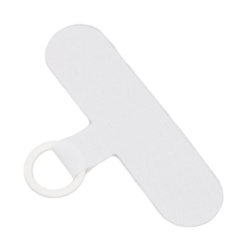 Universal Mobile Phone Lanyard Patch Nylon Cell Phone Hanging Rope Tab Connection Attachment White