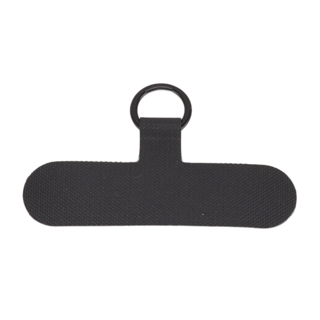 Universal Mobile Phone Lanyard Patch Nylon Cell Phone Hanging Rope Tab Connection Attachment Black