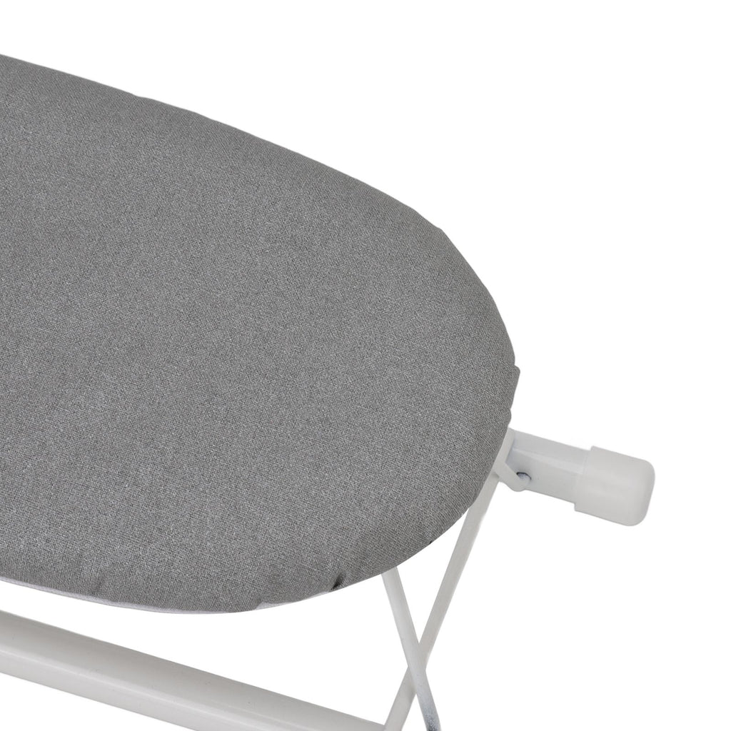 Tabletop Ironing Board Heat Resistant Foldable Portable Mini Ironing Board Clothes Ironing Accessories for Home Travel Grey