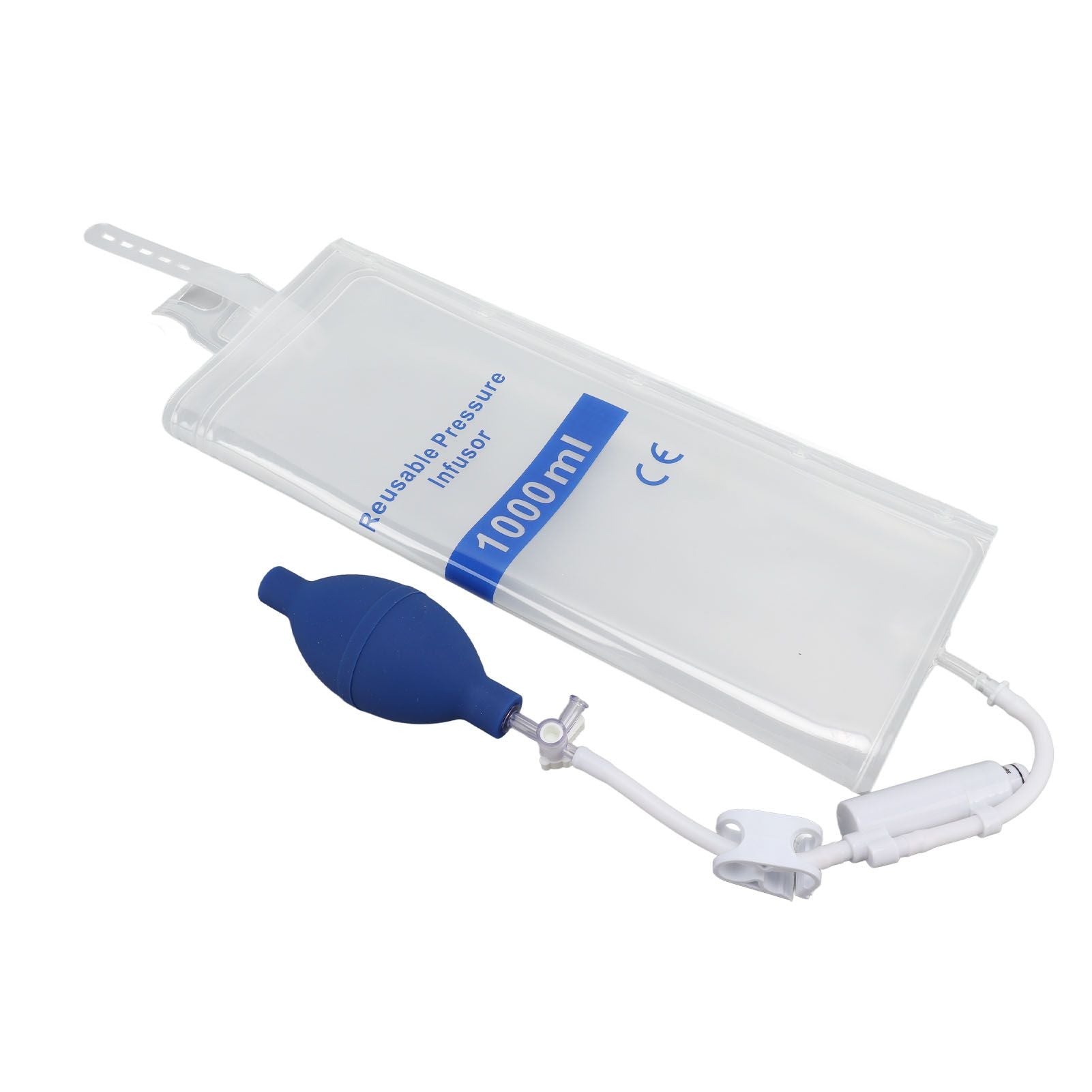 1000ml Medical Pressure Bag TPU Good Air Tightness Pressure Infusion Bag for Emergency Doctors