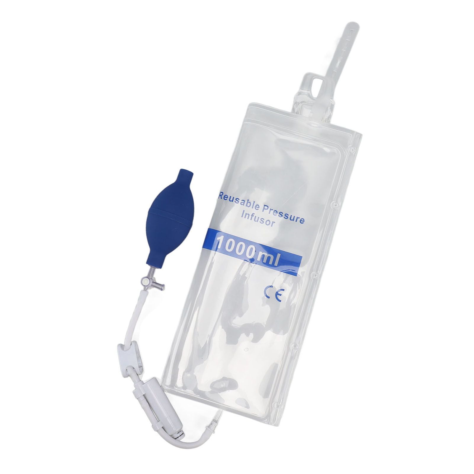 1000ml Medical Pressure Bag TPU Good Air Tightness Pressure Infusion Bag for Emergency Doctors