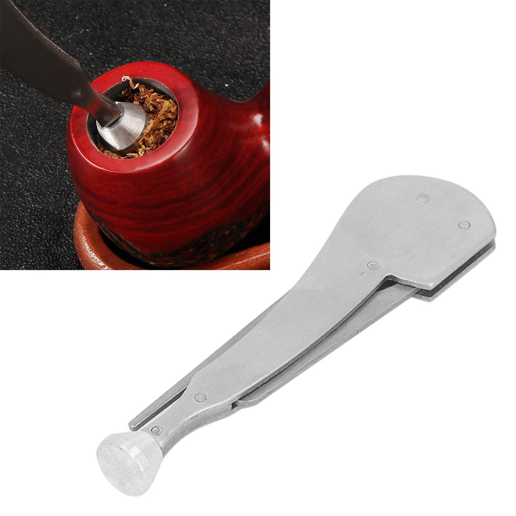 Tobacco Pipe Cleaning Tool 3 in 1 Stainless Steel Portable Pipe Reamer Tamper for Daily