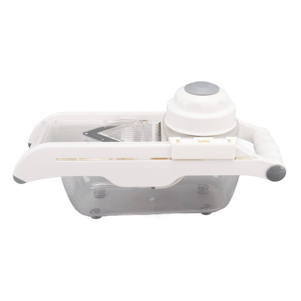 Fruit and Vegetable Slice Cutter Stainless Steel Lemon Potato Slicing Tool with Hand Guard for Home Kitchens