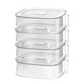 Insulation Vegetable Dish Cover Multifunctional Leftovers Cover Kitchen Table Dustproof Food Covers 4 Layers