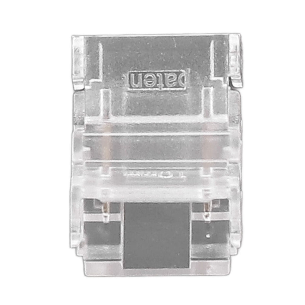 10 Pcs 2Pin 10mm LED Strip Connectors Strip to Strip Quick Connect Solderless LED Strip Lights Connectors