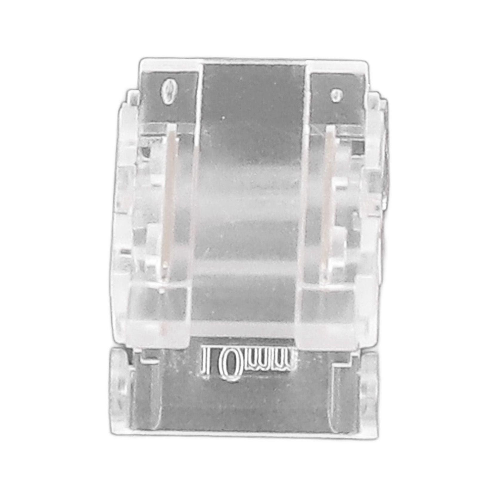 10 Pcs 2Pin 10mm LED Strip Connectors Strip to Strip Quick Connect Solderless LED Strip Lights Connectors