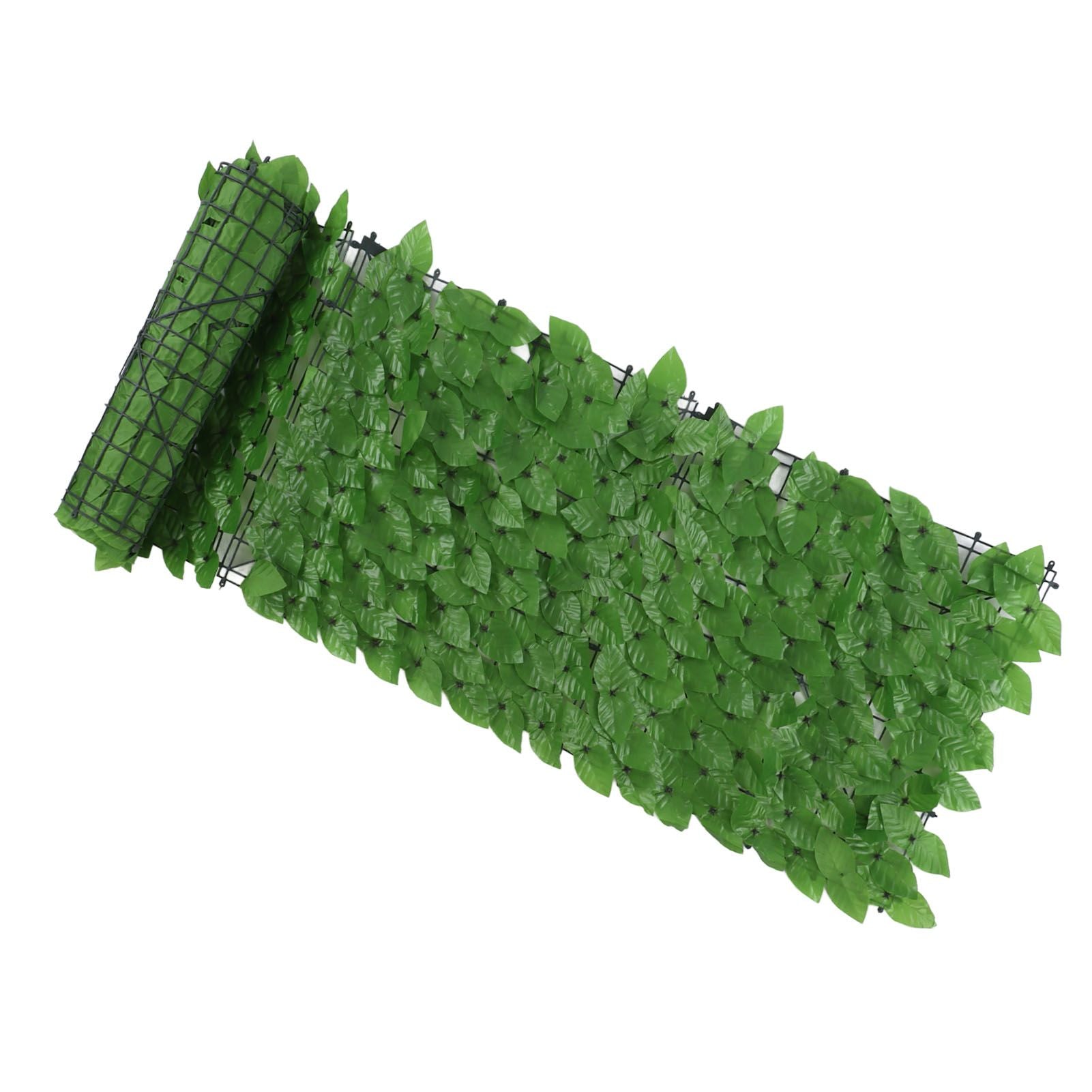 Faux Leaf Hedge Simulation Prevent Leaves Falling Off Decorative Artificial Fence Screen for Balcony Courtyard Emerald Green Epipremnum Aureum Leaf 0.5x3 Meters