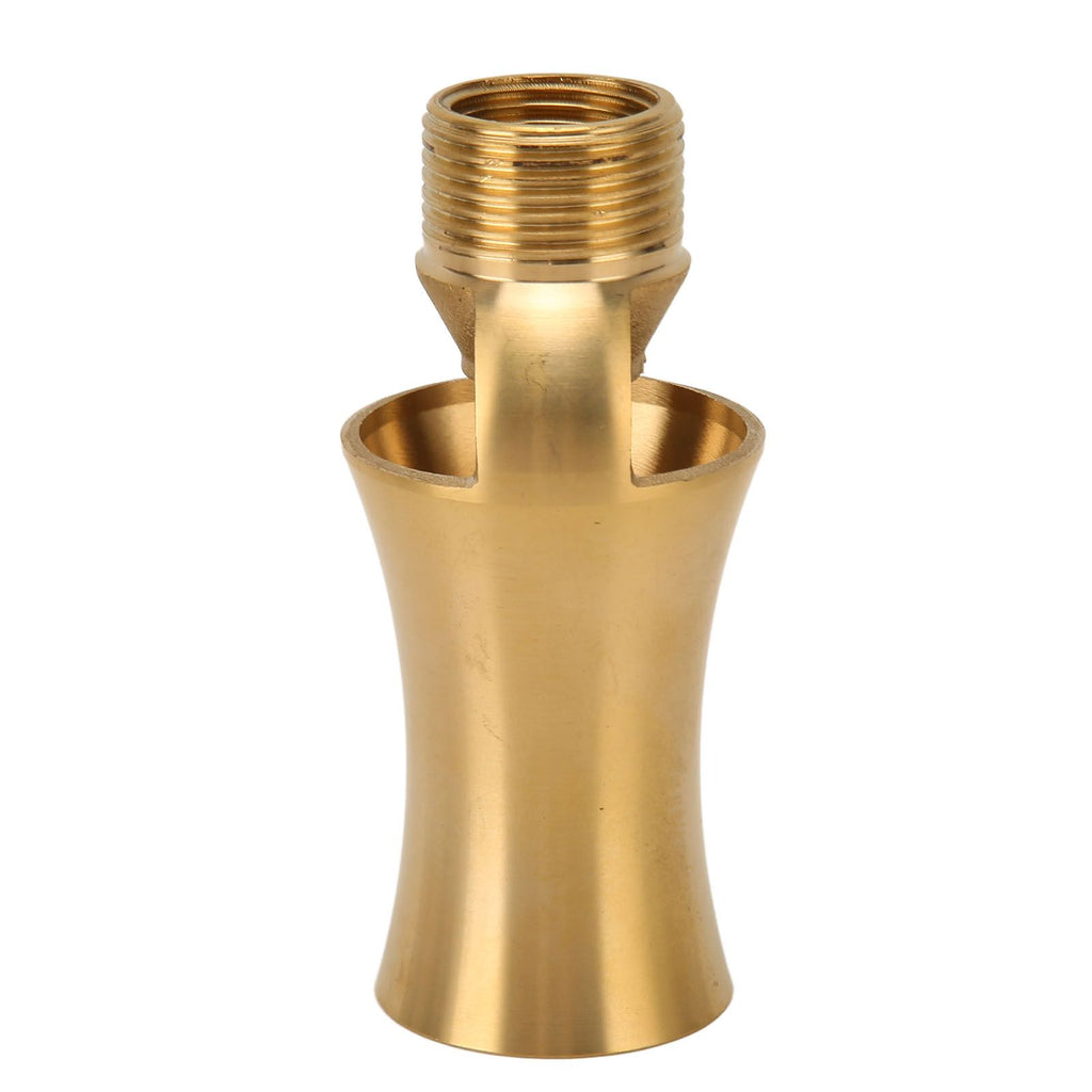 Pond Sprinkler Water Fountain Nozzle Copper Ice Tower Cascade Cedar Spray Head for Garden Pond G1/2 G3/4 Universal 9.5cm