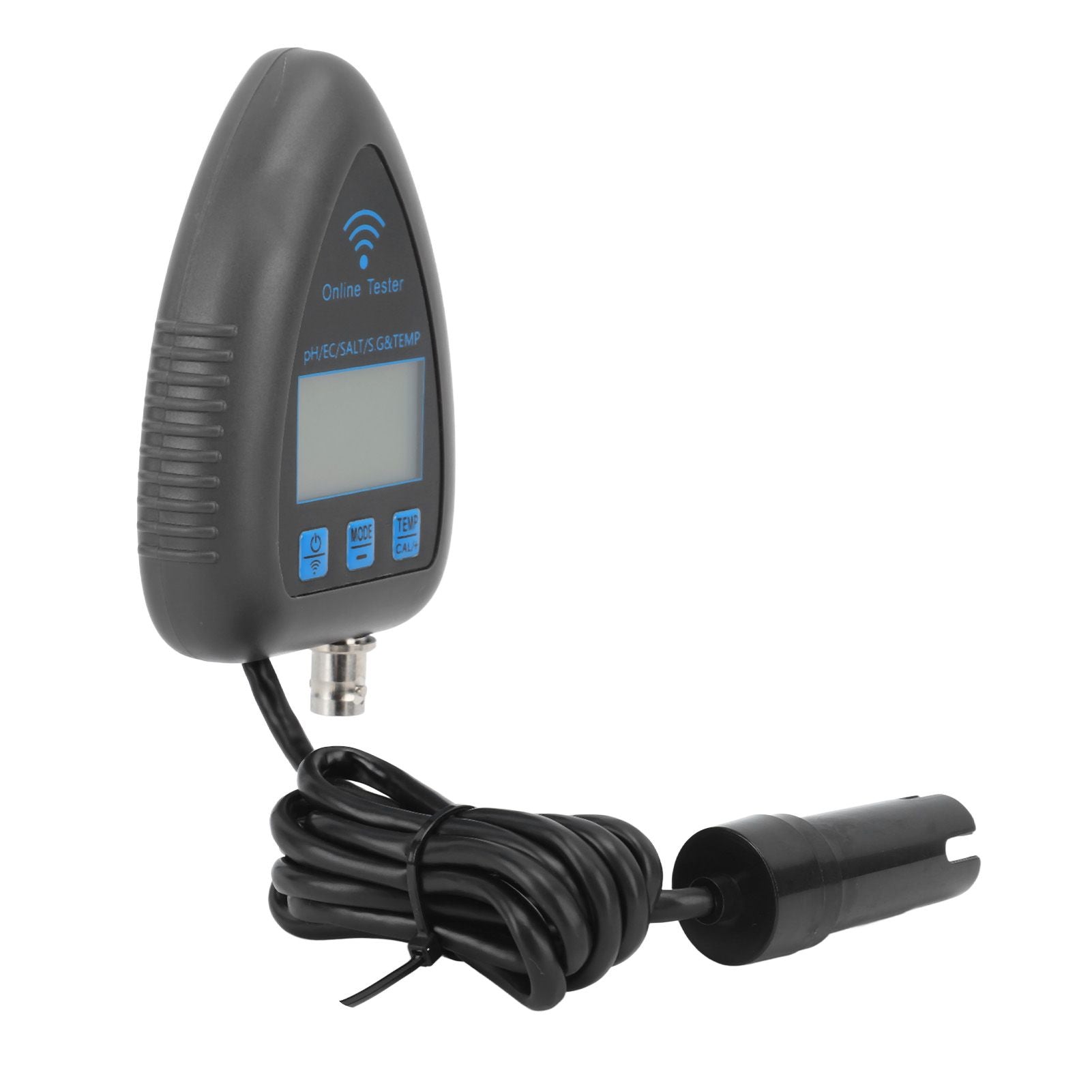 PH Temperature Water Quality Meter Mini Continuous 5 in 1 PH EC SALT SG TEMP Monitor Wireless WiFi Online Water Quality Monitor for Tuya AU Plug 230V
