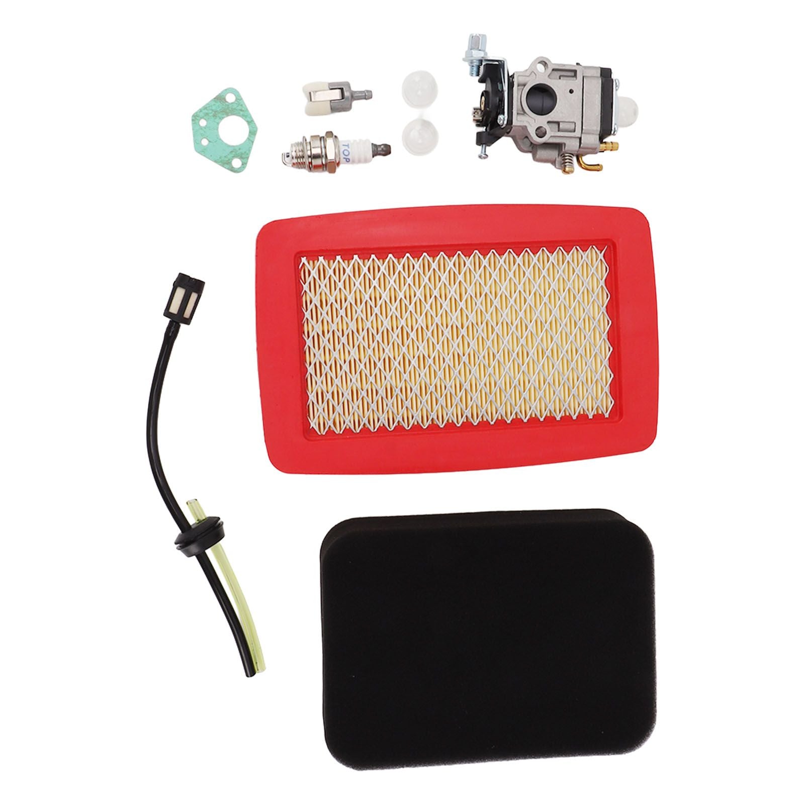 WYK 66 Carburetor with 544271501 Air Filter Carburetor Assembly Kit for RedMax EB4300 EB4400 EB4401 EB431 EB7000 EB7001 Backpack Leaf Blower