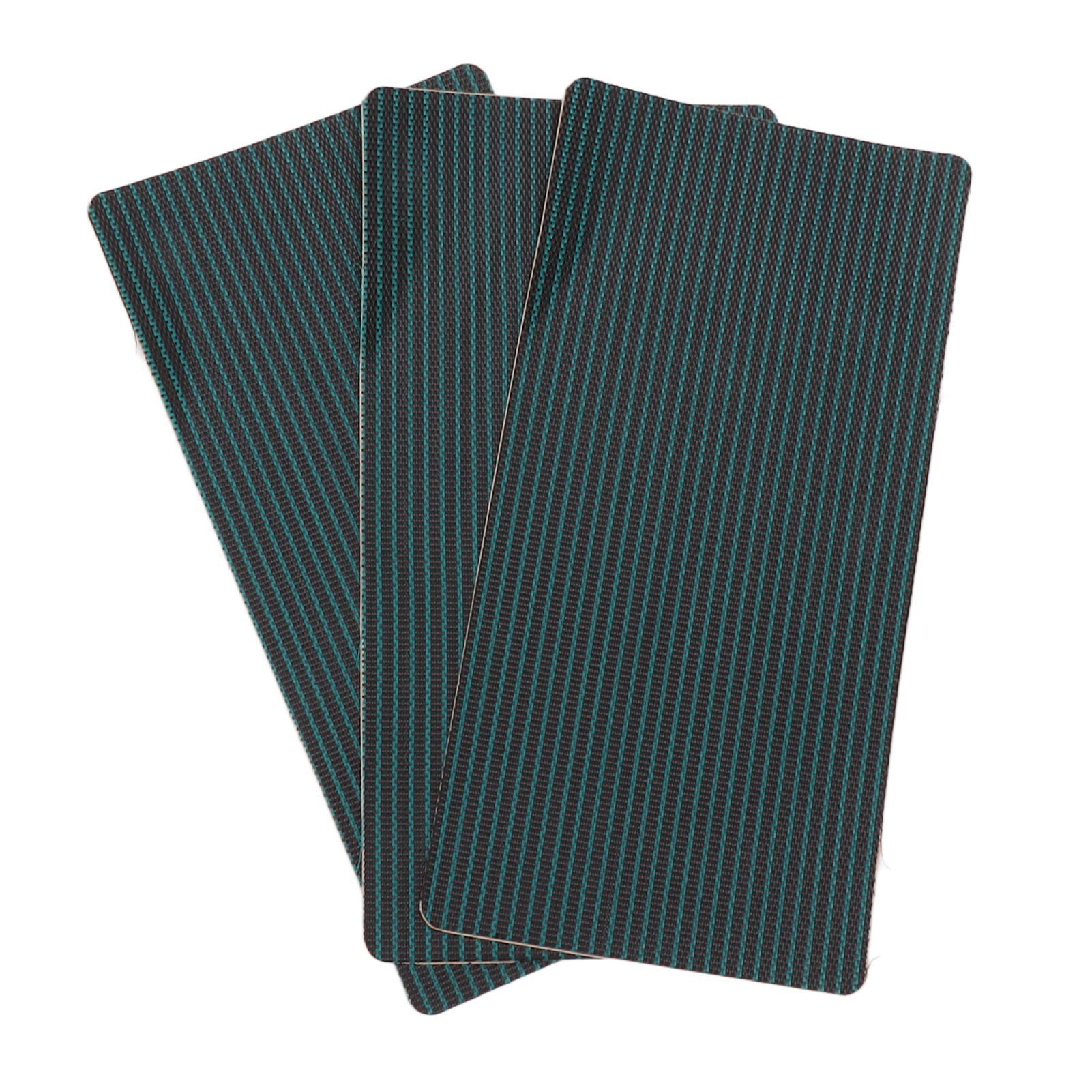 3 PCS Pool Patch Repair Kit Green PP Self Adhesive Pool Cover Patch Repair Kit for Swimming Pool S 4x8in