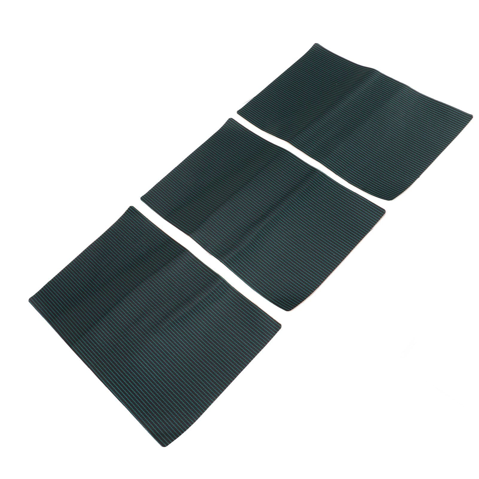 3 PCS Pool Patch Repair Kit Green PP Self Adhesive Pool Cover Patch Repair Kit for Swimming Pool L 8x12in