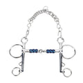 Horse Mouth Bit 125mm Stainless Steel Horse Snaffle Bit for Training Equestrian Equipment Racing Accessory