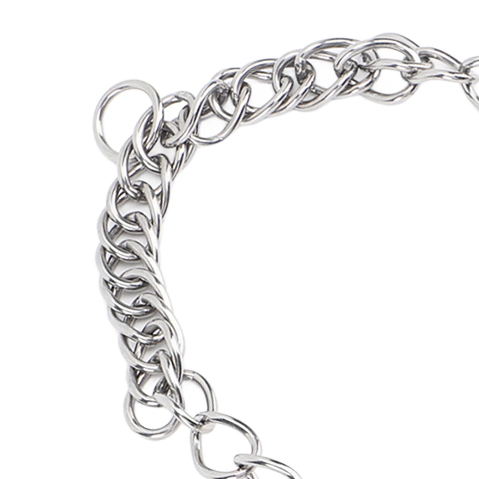 Horse Mouth Bit 125mm Stainless Steel Horse Snaffle Bit for Training Equestrian Equipment Racing Accessory