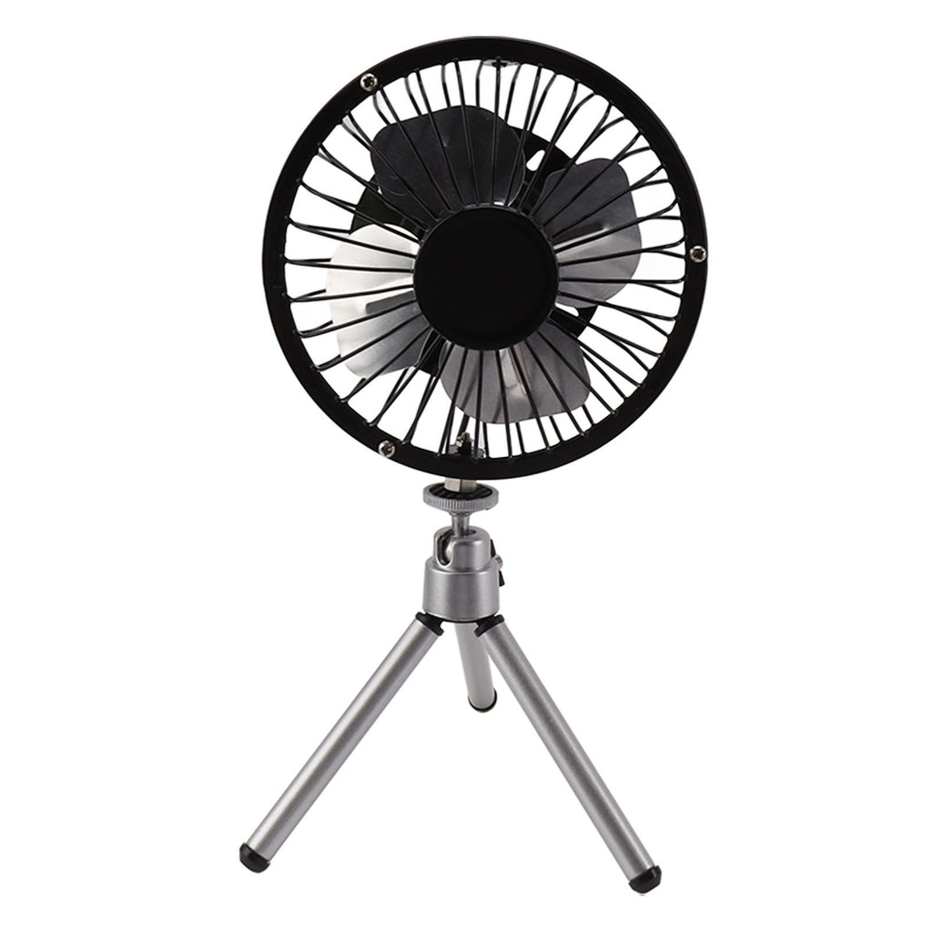 20W Solar Panel Fan Portable Solar Panel Powered USB Fan with Bracket for Camping Fishing Travel