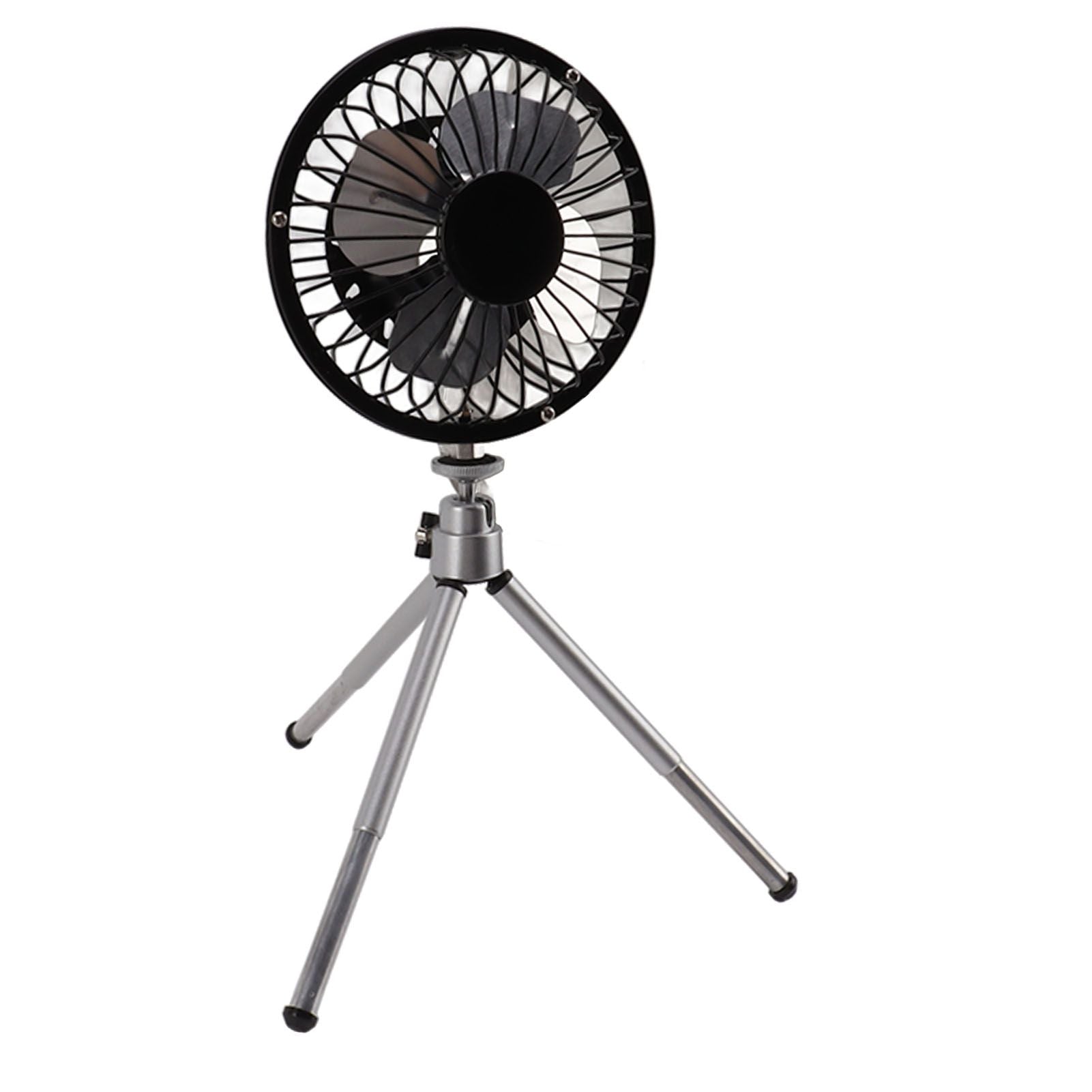 20W Solar Panel Fan Portable Solar Panel Powered USB Fan with Bracket for Camping Fishing Travel