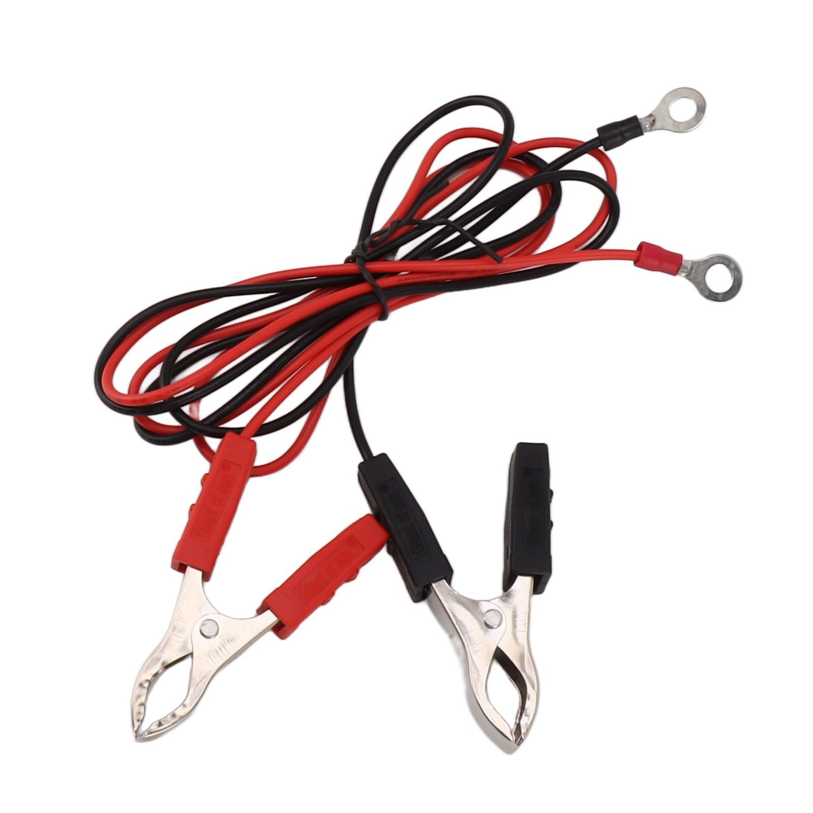 2pcs Electric Fence Wire Connect Safe Copper Electric Fence Jump Leads Practical Electric Fence Clips for Farm