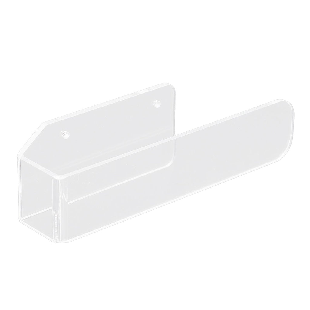 Hand Towel Holder Acrylic Modern Self Adhesive Wall Mounted Towel Bar Hanger for Bathroom Kitchen Lavatory Transparent