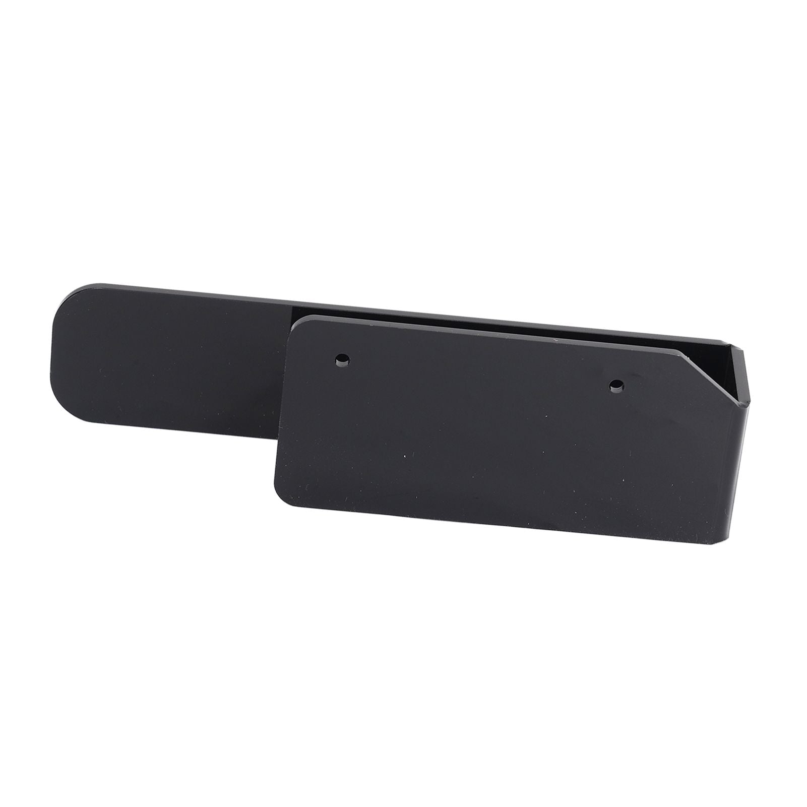 Hand Towel Holder Acrylic Modern Self Adhesive Wall Mounted Towel Bar Hanger for Bathroom Kitchen Lavatory Black
