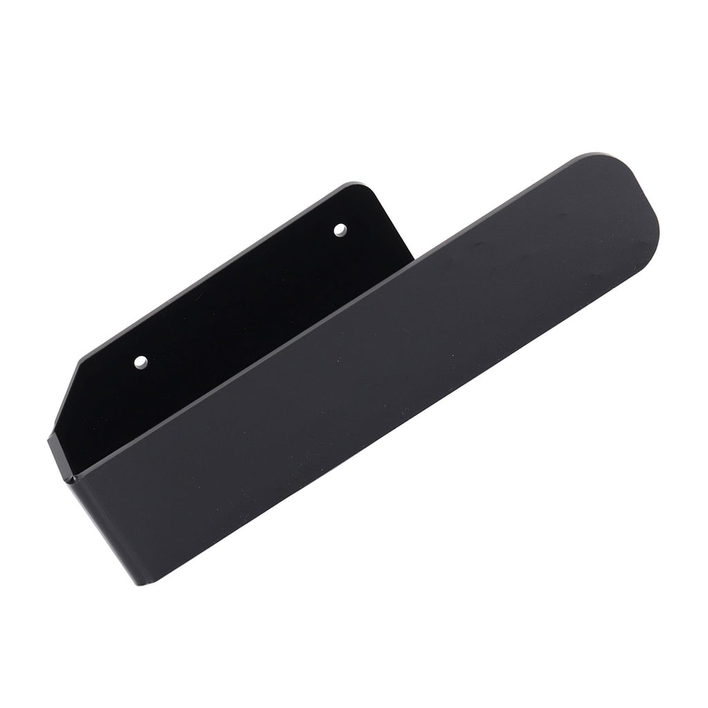 Hand Towel Holder Acrylic Modern Self Adhesive Wall Mounted Towel Bar Hanger for Bathroom Kitchen Lavatory Black