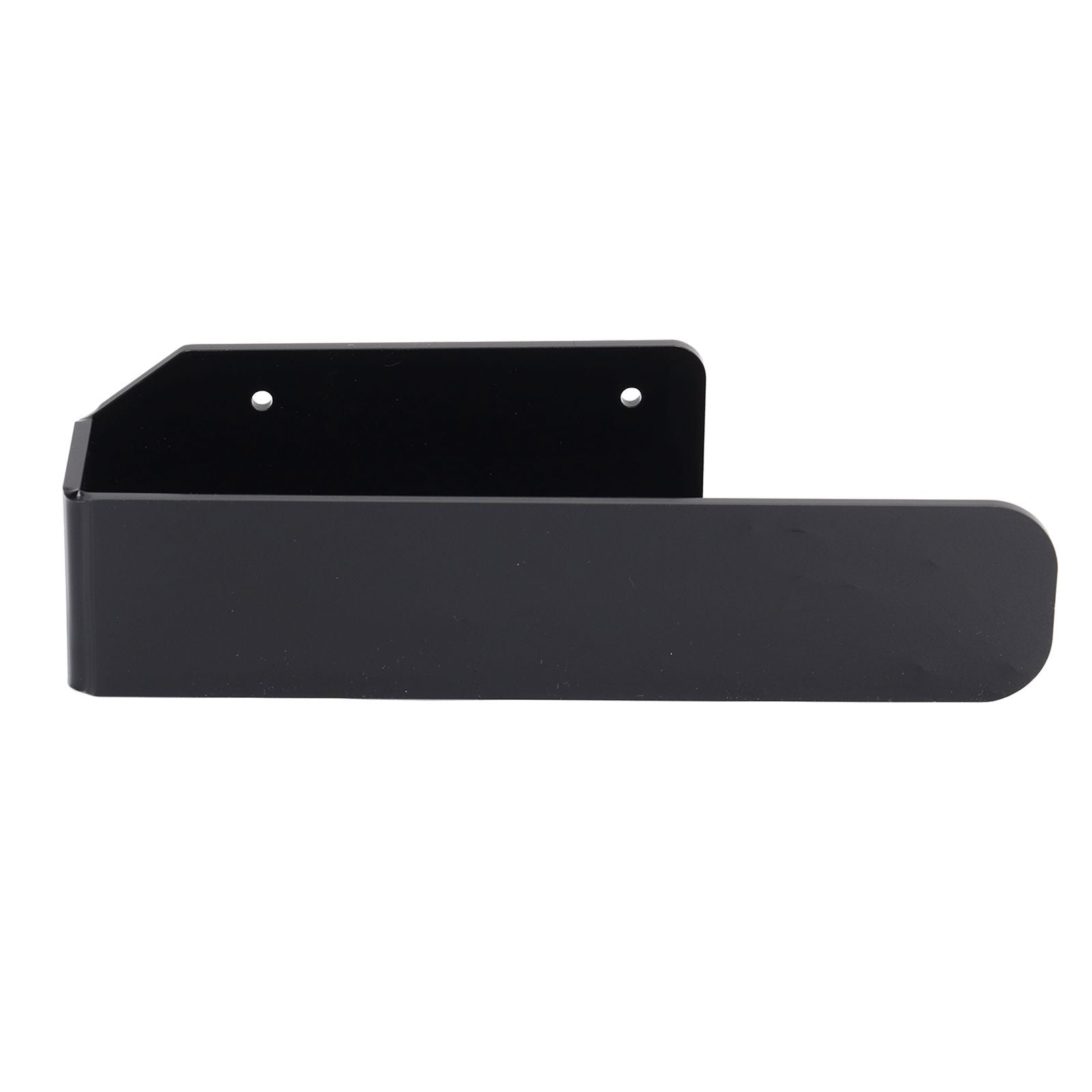 Hand Towel Holder Acrylic Modern Self Adhesive Wall Mounted Towel Bar Hanger for Bathroom Kitchen Lavatory Black