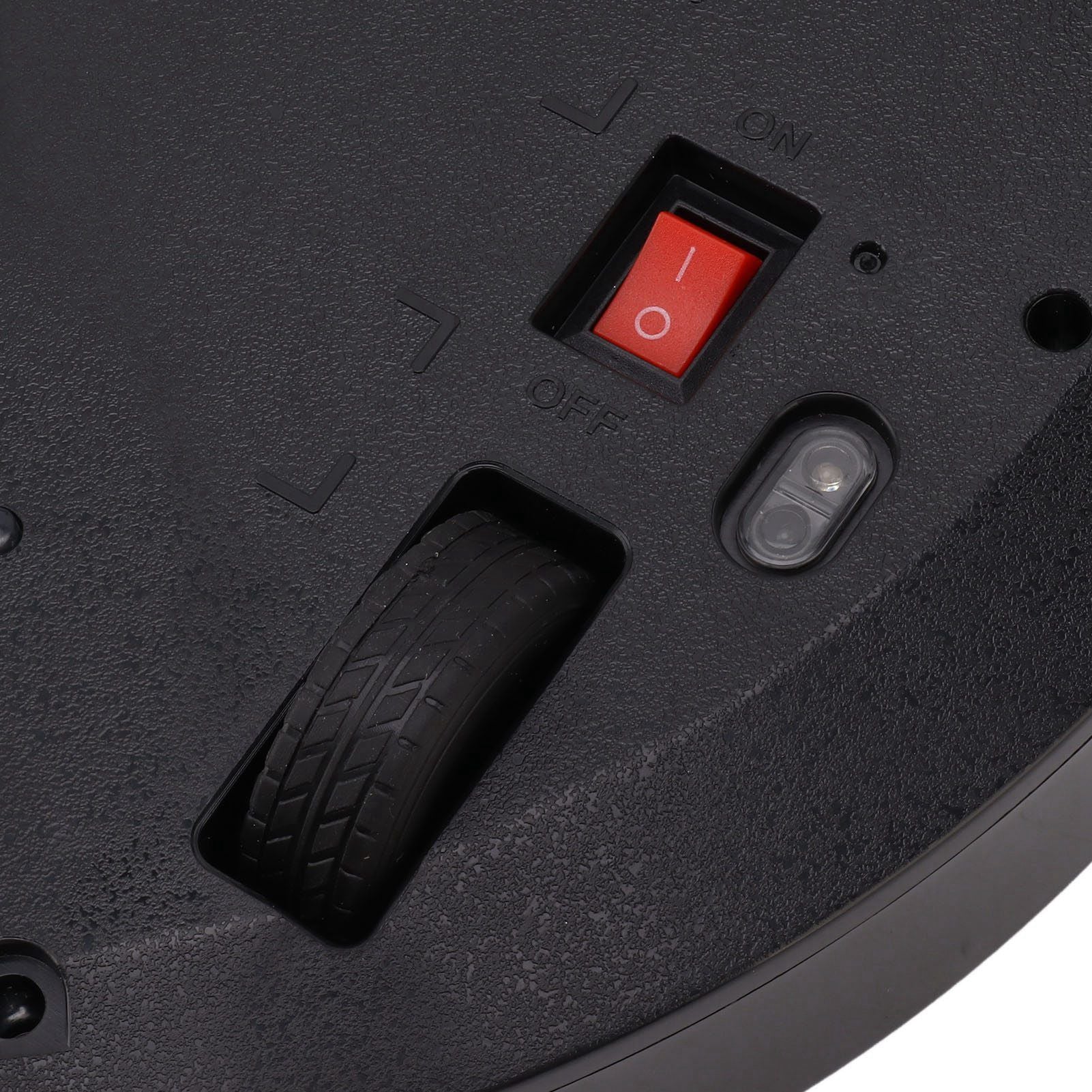 Ultra Thin Fully Automatic Robot Vacuum Cleaner Smart Robotic Vacuum Cleaner for Dust Hair Fluff Black Without Water Tank 32x32cm