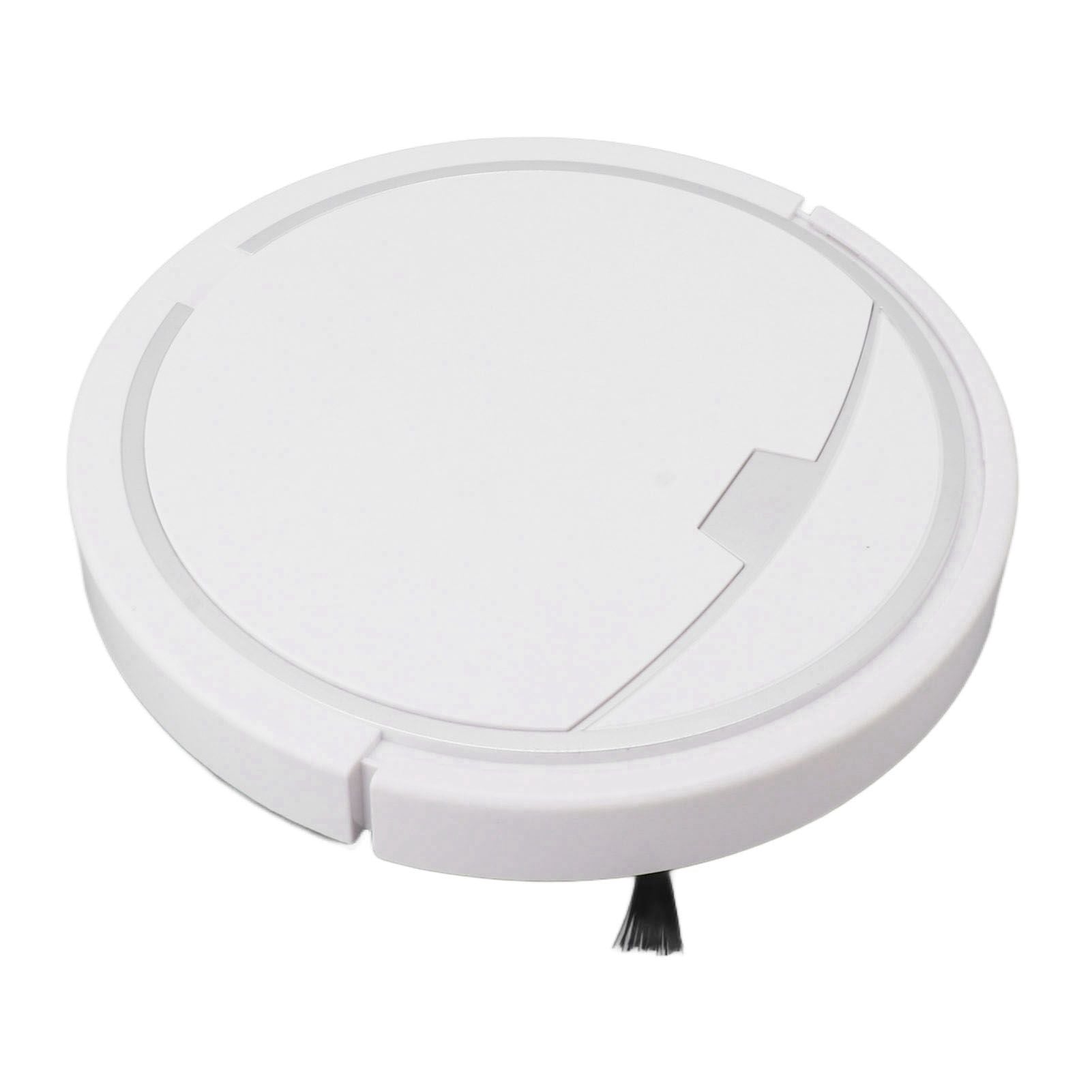 Ultra Thin Fully Automatic Robot Vacuum Cleaner Smart Robotic Vacuum Cleaner for Dust Hair Fluff White Without Water Tank 32x32cm