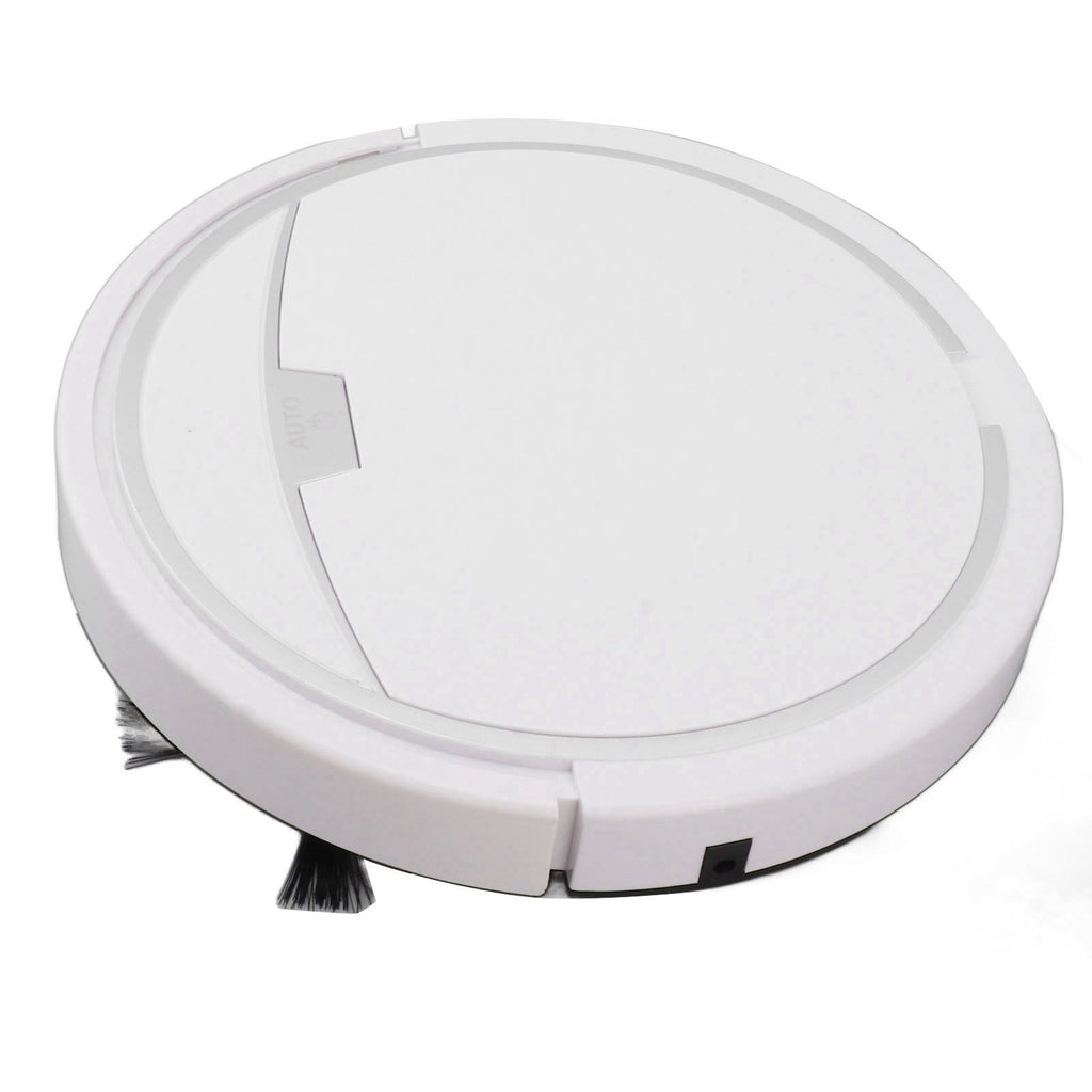 Ultra Thin Fully Automatic Robot Vacuum Cleaner Smart Robotic Vacuum Cleaner for Dust Hair Fluff White Without Water Tank 32x32cm