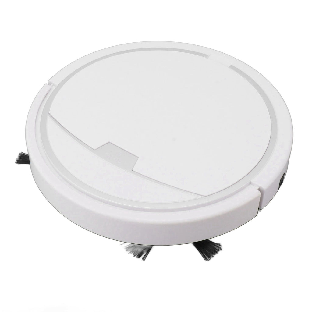 Ultra Thin Fully Automatic Robot Vacuum Cleaner Smart Robotic Vacuum Cleaner for Dust Hair Fluff White Without Water Tank 32x32cm