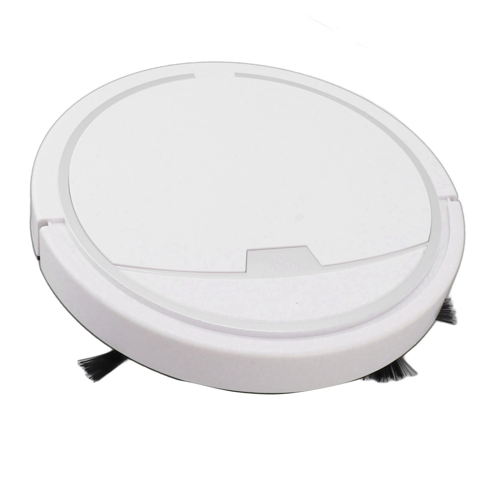 Ultra Thin Fully Automatic Robot Vacuum Cleaner Smart Robotic Vacuum Cleaner for Dust Hair Fluff White Without Water Tank 32x32cm