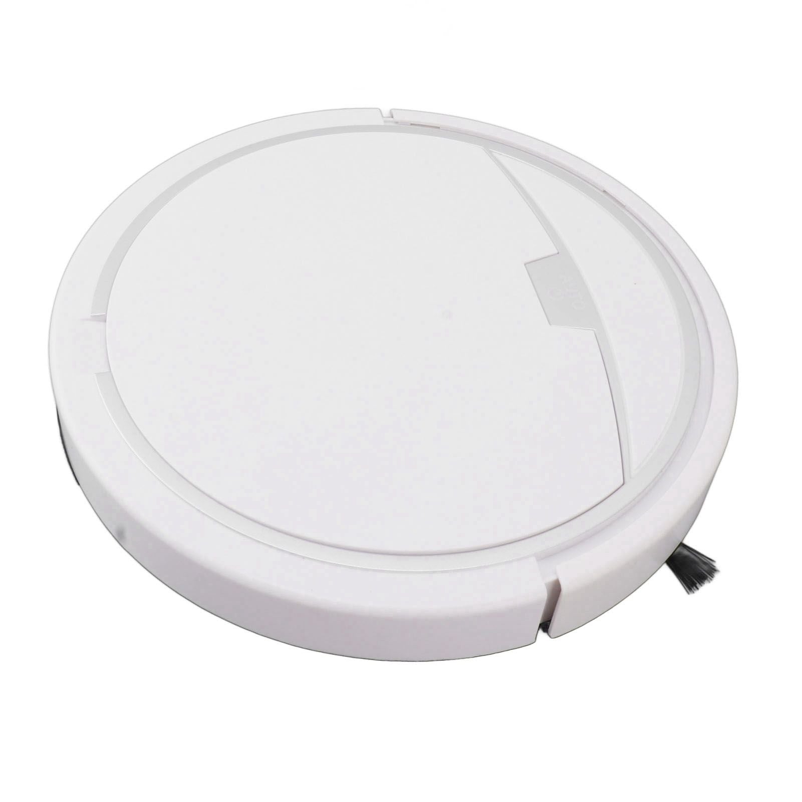 Ultra Thin Fully Automatic Robot Vacuum Cleaner Smart Robotic Vacuum Cleaner for Dust Hair Fluff White Without Water Tank 32x32cm