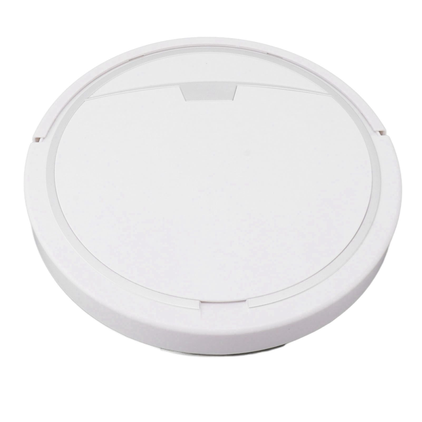 Ultra Thin Fully Automatic Robot Vacuum Cleaner Smart Robotic Vacuum Cleaner for Dust Hair Fluff White Without Water Tank 32x32cm