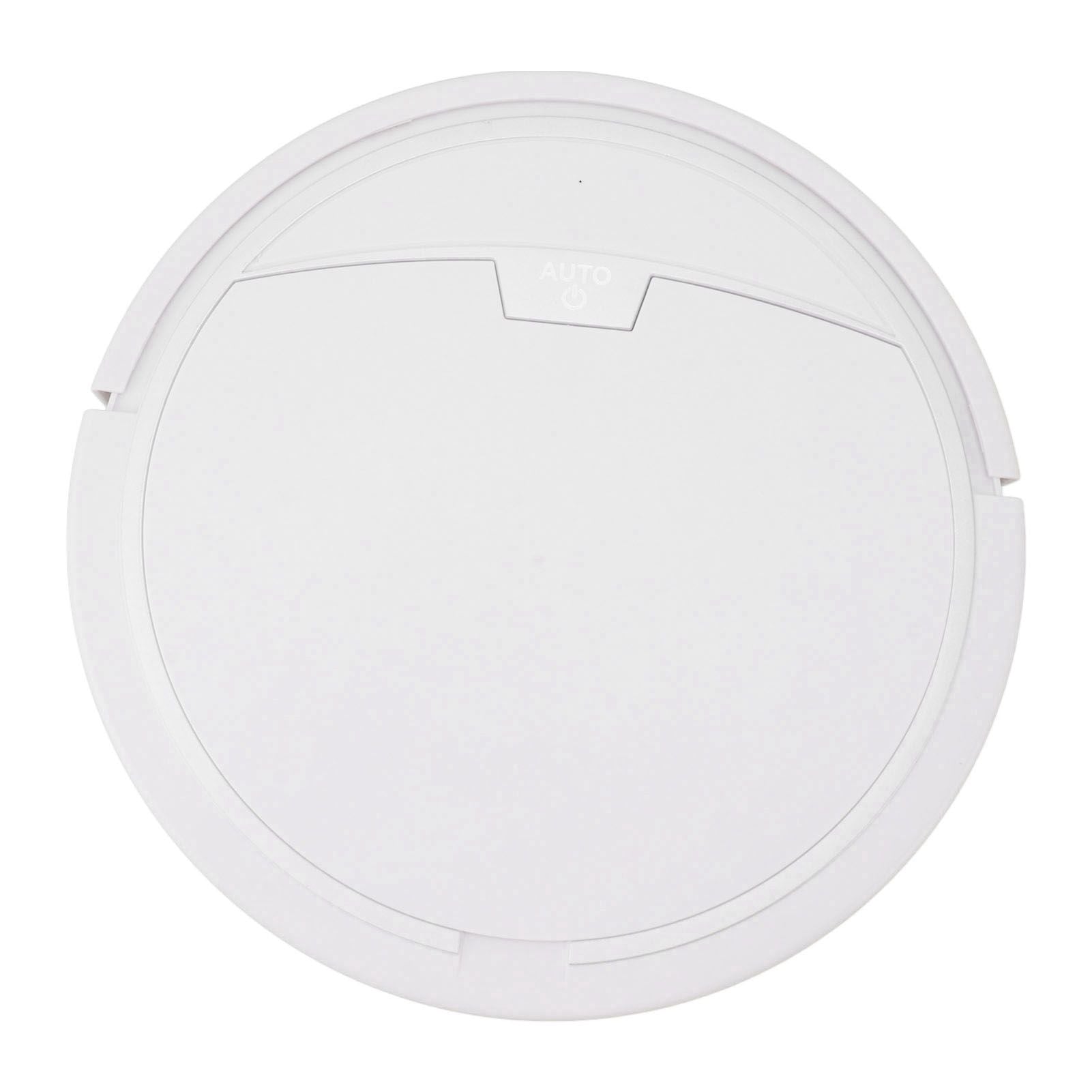 Ultra Thin Fully Automatic Robot Vacuum Cleaner Smart Robotic Vacuum Cleaner for Dust Hair Fluff White Without Water Tank 32x32cm