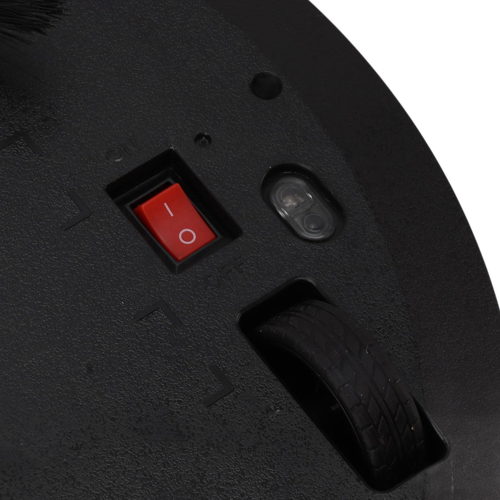Ultra Thin Fully Automatic Robot Vacuum Cleaner Smart Robotic Vacuum Cleaner for Dust Hair Fluff White Without Water Tank 32x32cm