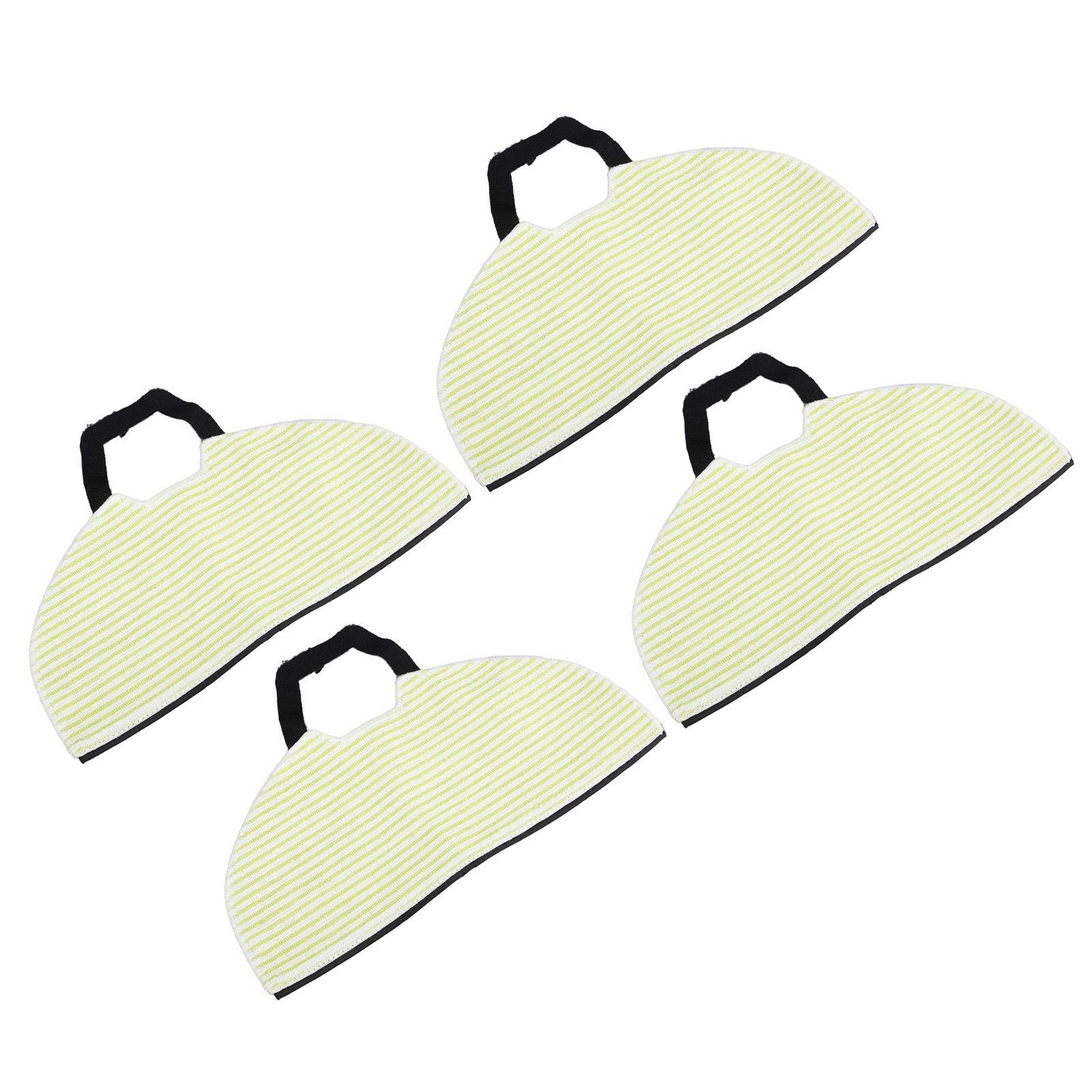 4pcs Vacuum Mop Pads Shed Resistant Highly Absorbent Reusable Mop Cloth Pad for Shark RV2410WD RV2610WD