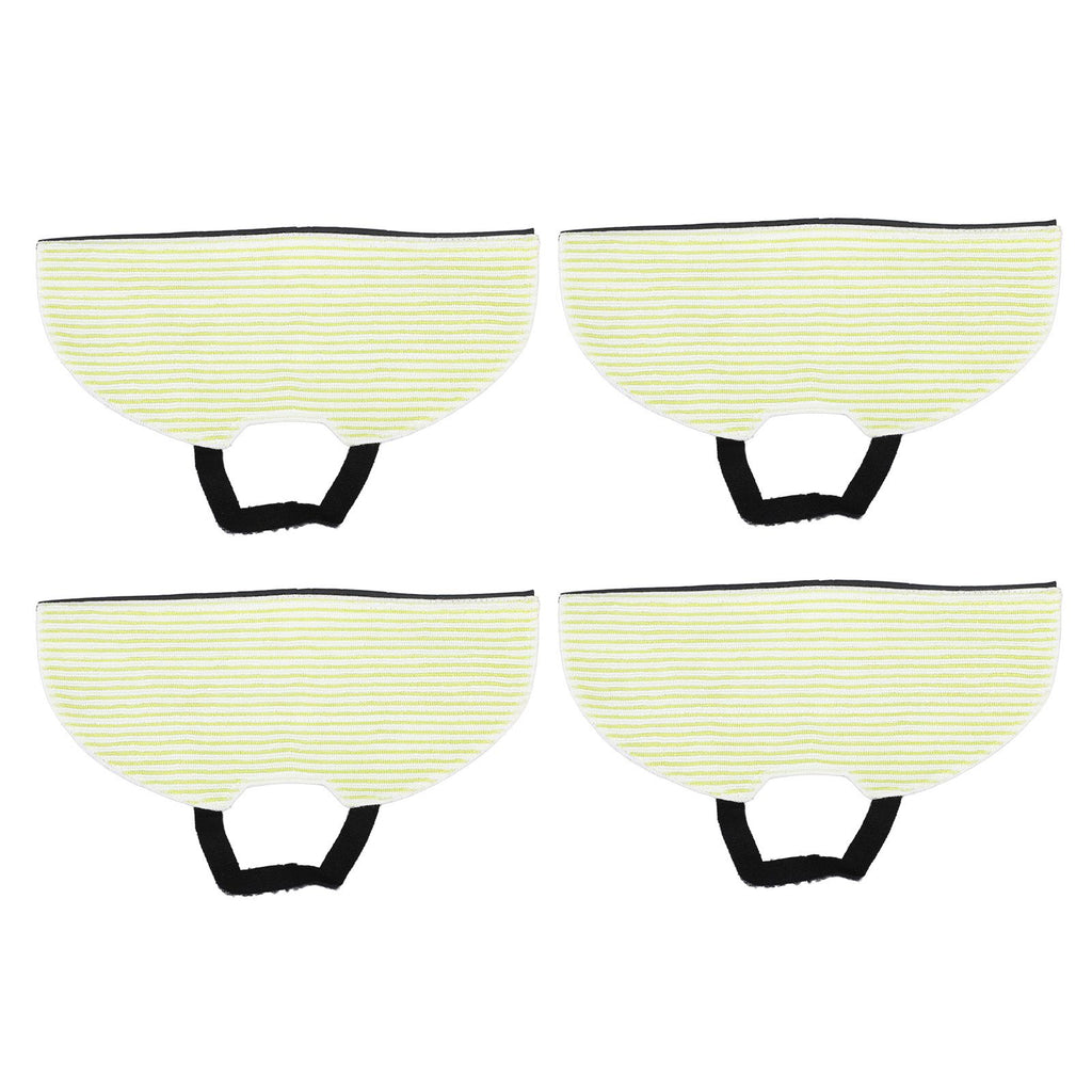 4pcs Vacuum Mop Pads Shed Resistant Highly Absorbent Reusable Mop Cloth Pad for Shark RV2410WD RV2610WD