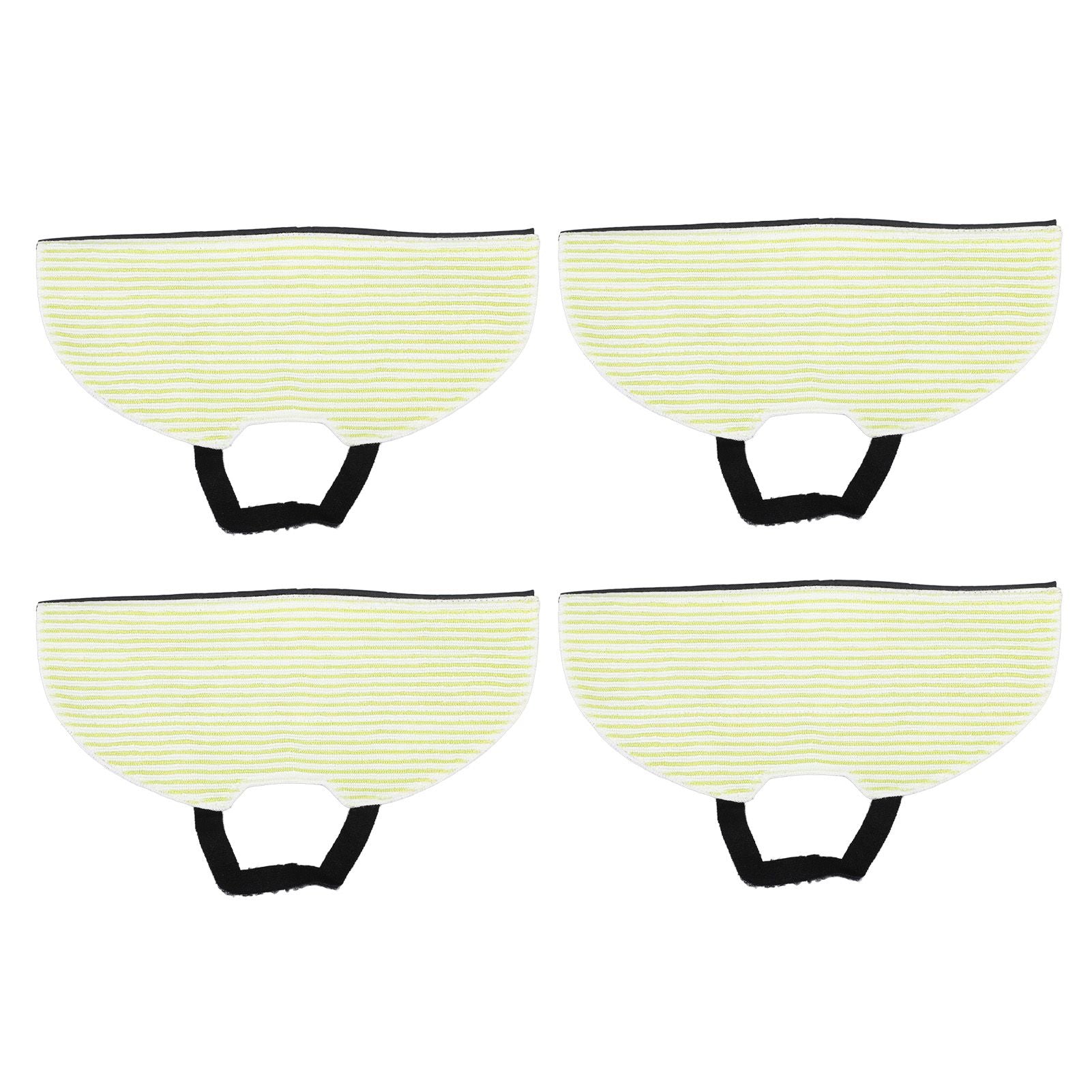 4pcs Vacuum Mop Pads Shed Resistant Highly Absorbent Reusable Mop Cloth Pad for Shark RV2410WD RV2610WD