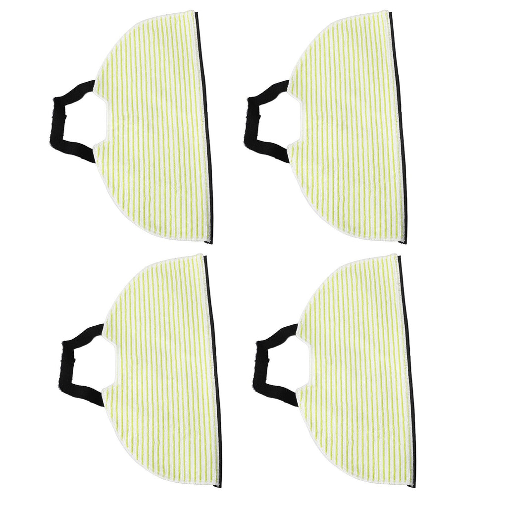 4pcs Vacuum Mop Pads Shed Resistant Highly Absorbent Reusable Mop Cloth Pad for Shark RV2410WD RV2610WD